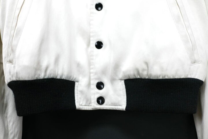 楽天市場】18SS Saint Laurent WSL1195 LOVE 1974 VARSITY JACKET サン 