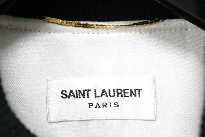 楽天市場】18SS Saint Laurent WSL1195 LOVE 1974 VARSITY JACKET サン 
