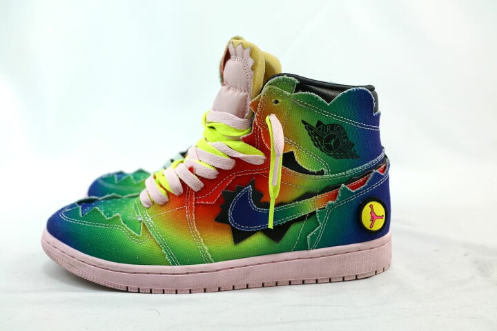 楽天市場】J Balvin Nike Air Jordan 1 High OG Rainbow J バルビン 
