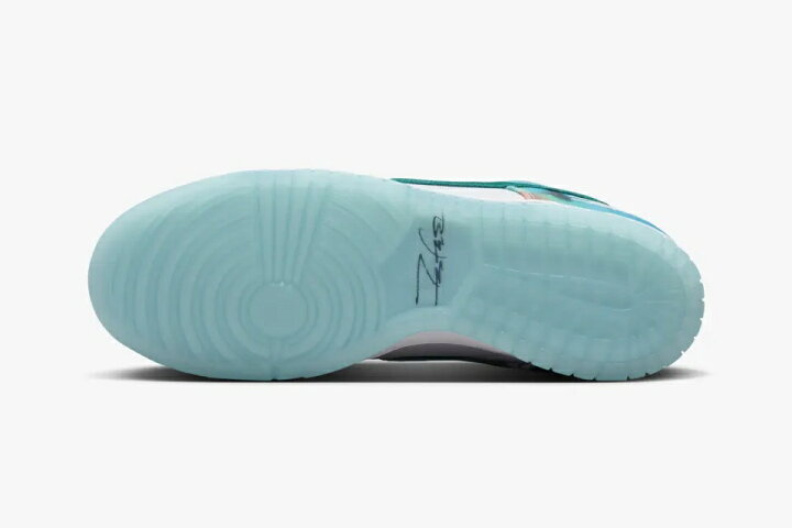 楽天市場】Futura Nike SB Dunk Low White and Geode Teal 