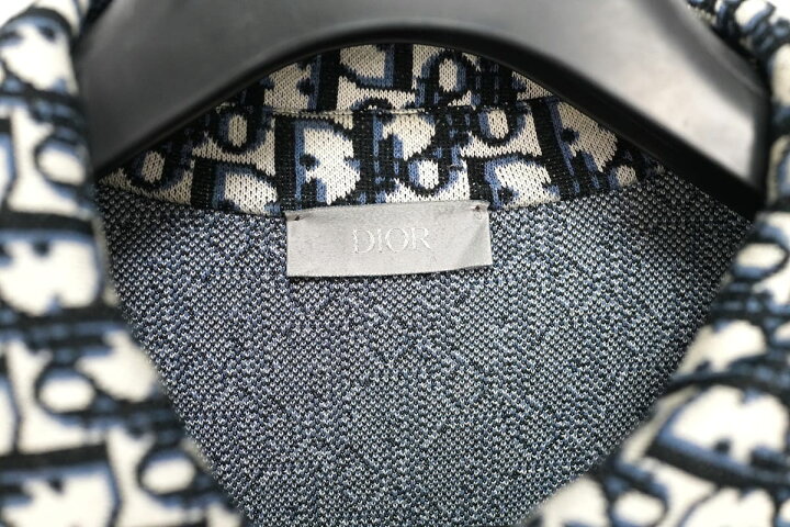 楽天市場】DIOR ディオール オブリーク 総柄ニット 長袖シャツ XL 