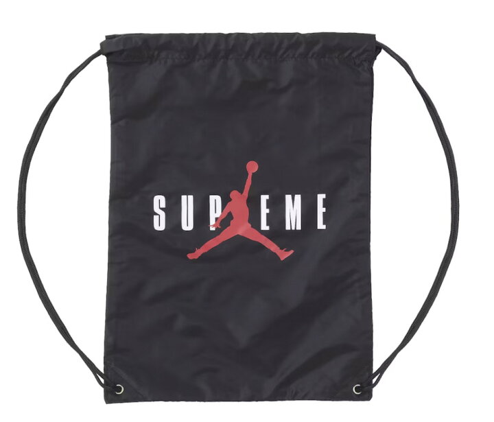 楽天市場】FW24 Supreme x Jordan Drawstring Bag Black シュプリーム 