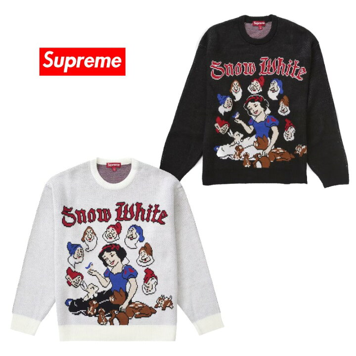 楽天市場】FW24 Supreme Snow White Sweater シュプリーム スノー 