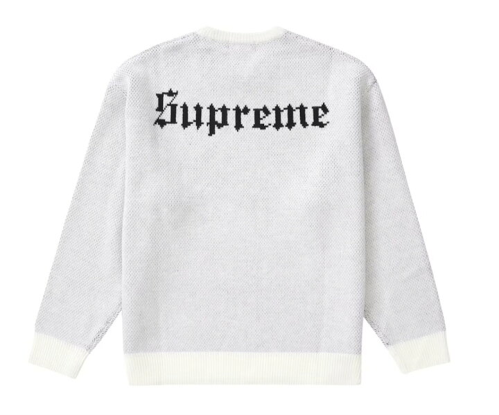 楽天市場】FW24 Supreme Snow White Sweater シュプリーム スノー 