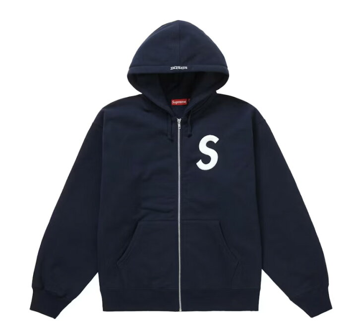 楽天市場】FW24 Supreme S Logo Zip Up Hooded Sweatshirt 