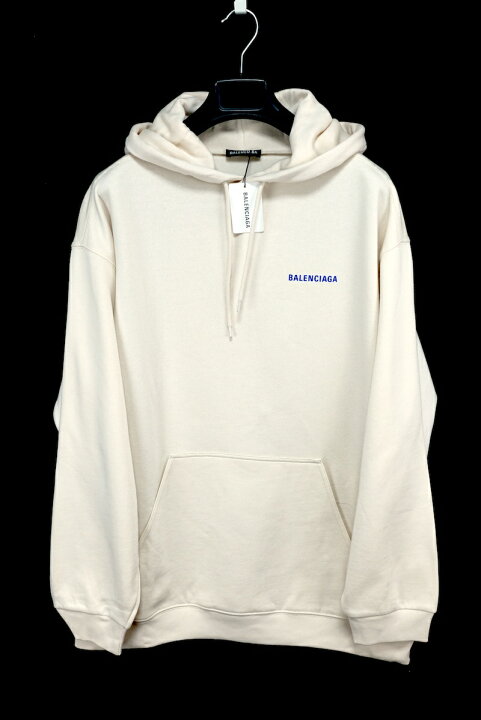 楽天市場】BALENCIAGA バレンシアガ ロゴ プリント プルオーバー 