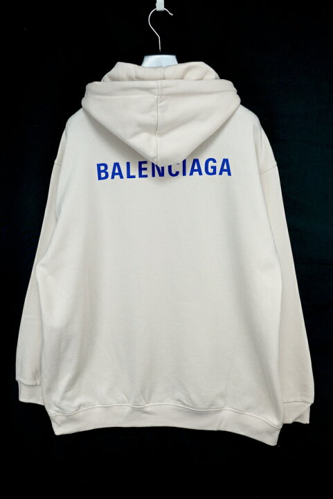楽天市場】BALENCIAGA バレンシアガ ロゴ プリント プルオーバー 