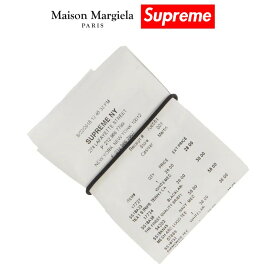 24SS Supreme MM6 Maison Margiela Receipt Wallet White シュプリーム MM6 メゾンマルジェラ レシート ウォレット ホワイト【中古】新古品