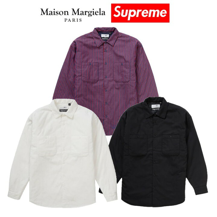 楽天市場】24SS Supreme MM6 Maison Margiela Padded Shirt  