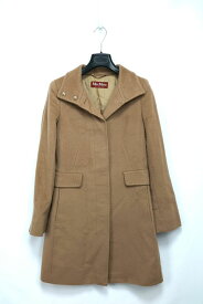 MAX MARA STUDIO マックスマーラステュディオ ウール レディース コート ベージュ 60864243 レディース サイズ36【中古】