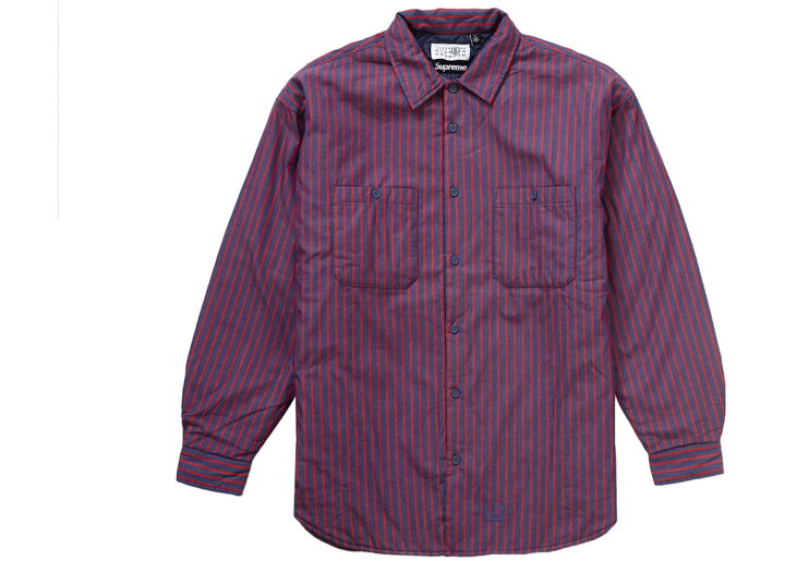 楽天市場】24SS Supreme MM6 Maison Margiela Padded Shirt 