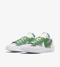 SACAI x NIKE BLAZER LOW CLASSIC GREEN サカイ　x ナイキ　ブレーザー　ロー　クラシックグリーン【中古】新古品