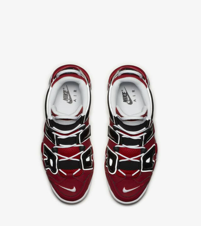 楽天市場】NIKE Air More Uptempo 96 Black and Varsity Red ナイキ 