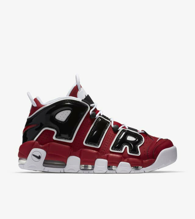 楽天市場】NIKE Air More Uptempo 96 Black and Varsity Red ナイキ 
