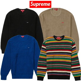23AW Supreme Small Box Ribbed Sweater シュプリーム スモールボックス リブド セーター【中古】新古品