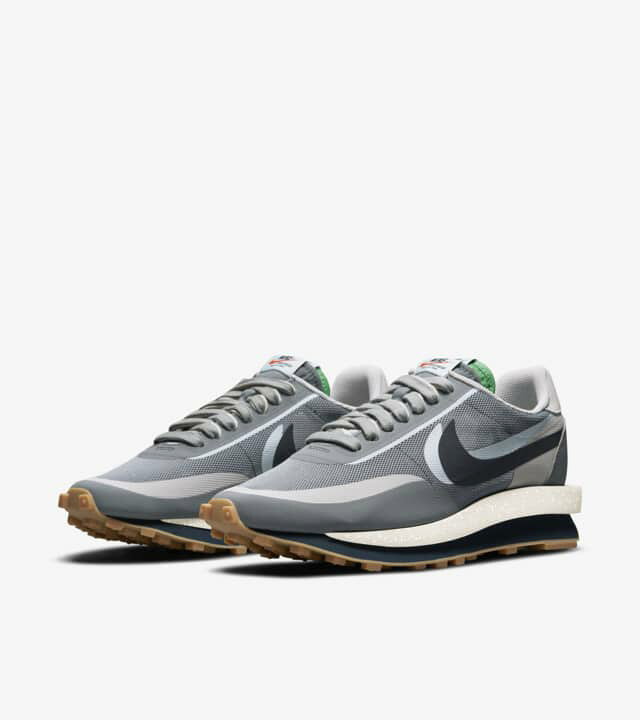 楽天市場】Clot x Sacai x Nike LD Waffle Grey Obsidian/Cool Grey 