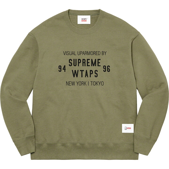 楽天市場】Supreme / WTAPS Crewneck シュプリーム ダブルタップス 