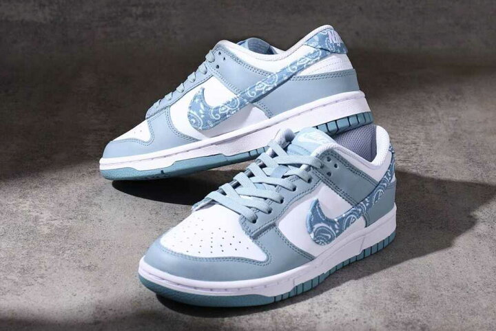 楽天市場】Nike WMNS Dunk Low Paisley Pack Blue/White ナイキ  
