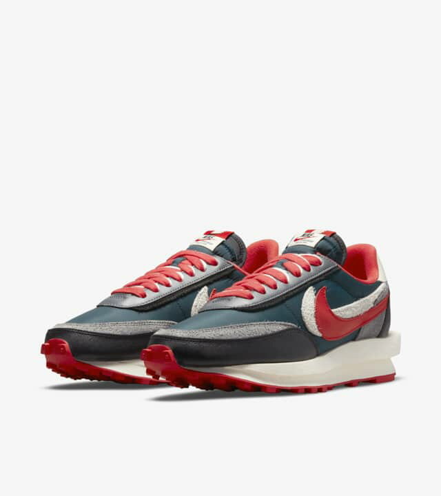 楽天市場】UNDERCOVER × sacai × Nike LD Waffle Midnight Spruce/Pale  