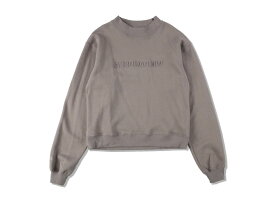 WIND AND SEA EMBOSSED CREW NECK Gray ウィンダンシー エンボス クルーネック スウェット シャツ グレー 選べるサイズ