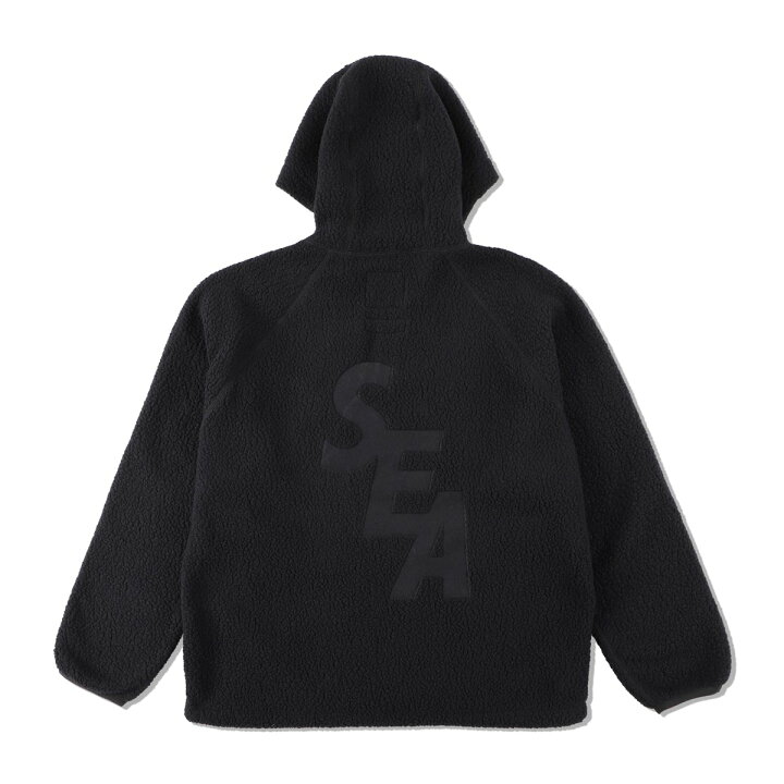 楽天市場】WIND AND SEA x Snow Peak Thermal Boa Fleece Jacket Black 