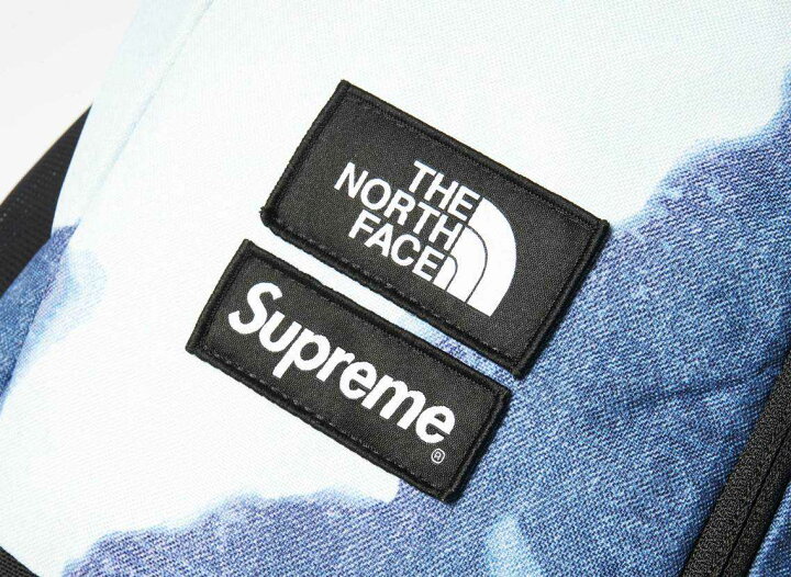 楽天市場】Supreme / The North Face Bleached Denim Print Pocono 