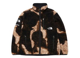 Supreme / The North Face Bleached Denim Print Fleece Jacket Black シュプリーム ザ ノース フェイス ブリーチド デニム プリント フリース ジャケット ブラック【中古】新古品