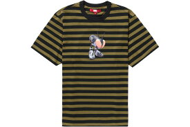 Supreme / JUNYA WATANABE COMME des GARCONS MAN Stripe S/S Top Black シュプリーム ジュンヤ ワタナベ コムデギャルソン マン ストライプ エスエス トップ ブラック【中古】新古品