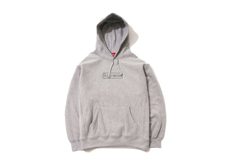 楽天市場】21SS Week1 Supreme KAWS Chalk Logo Hooded Sweatshirt 