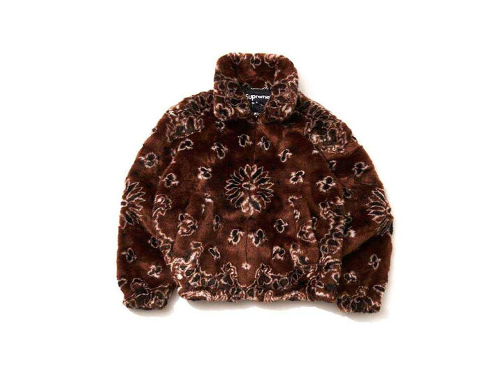 楽天市場】Supreme Bandana Faux Fur Bomber Jacket 21SS WEEK1 