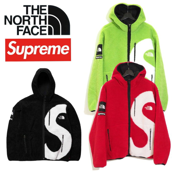 楽天市場】20FW Supreme × The North Face logo hooded fleece jacket  