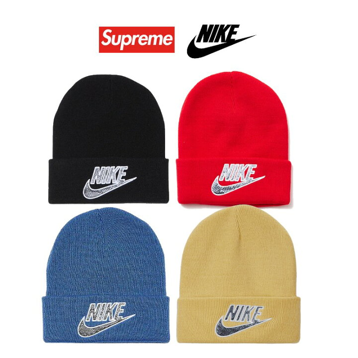 楽天市場】21SS Supreme/Nike Snakeskin Beanie シュプリーム×ナイキ 