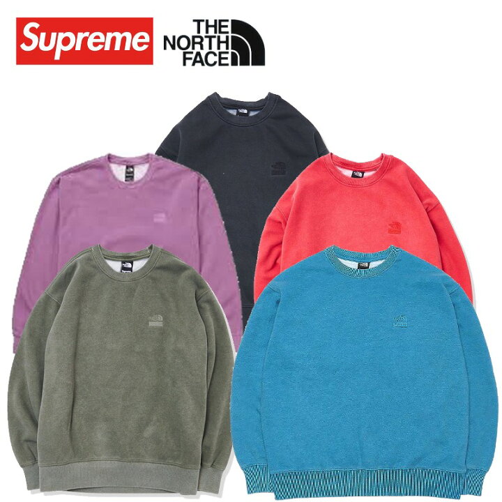 楽天市場】21SS Supreme / The North Face Pigment Printed Crewneck  