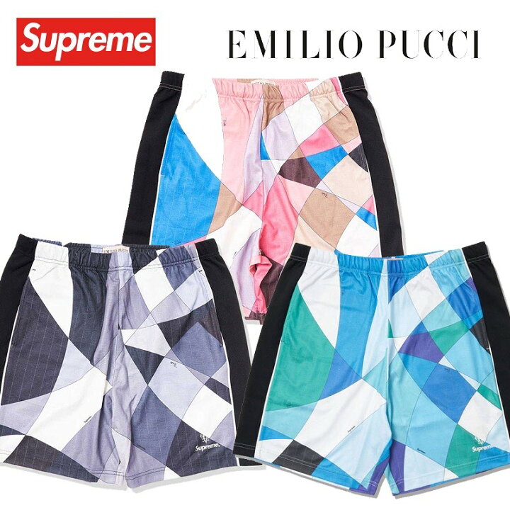楽天市場】21SS Supreme x Emilio Pucci Soccer Short シュプリーム 