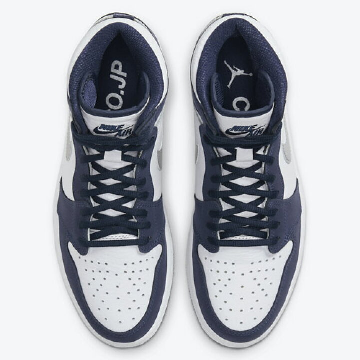 楽天市場】NIKE AIR JORDAN 1 HIGH OG CO.JP WHITE/MIDNIGHT NAVY 2020  