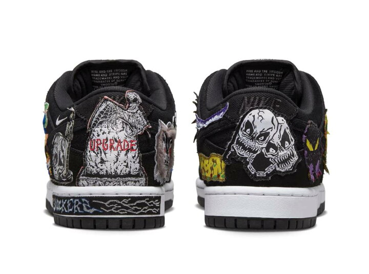 楽天市場】Neck face × Nike SB Dunk Low Black/White/Multi Color 