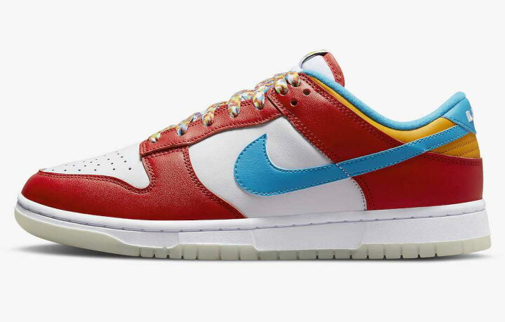 楽天市場】FRUiTY PEBBLES × Nike Dunk Low QS Habanero Red/Dark 