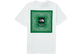 Supreme / The North Face Bandana Tee White シュプリーム ザ ノース フェイス バンダナ Tシャツ ホワイト S M L XL【中古】新古品