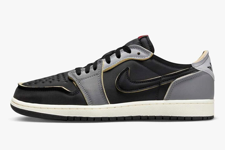 楽天市場】Nike Air Jordan 1 Low OG EX Black and Smoke Grey ナイキ 