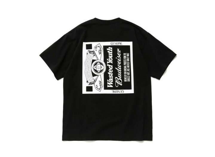 楽天市場】Wasted Youth x Budweiser WYxBW T-SHIRT ウェイステッド  