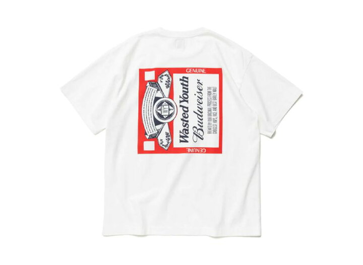 楽天市場】Wasted Youth x Budweiser WYxBW T-SHIRT ウェイステッド  