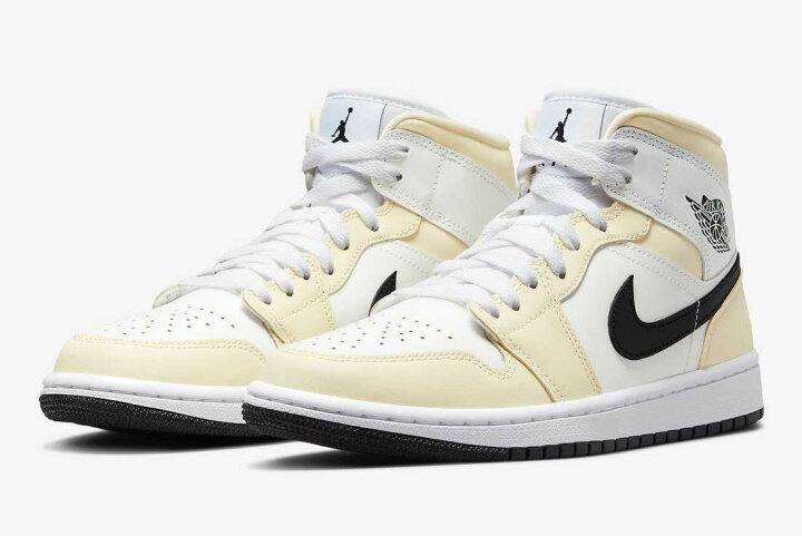楽天市場】Nike WMNS Air Jordan 1 Mid Coconut Milk ナイキ 
