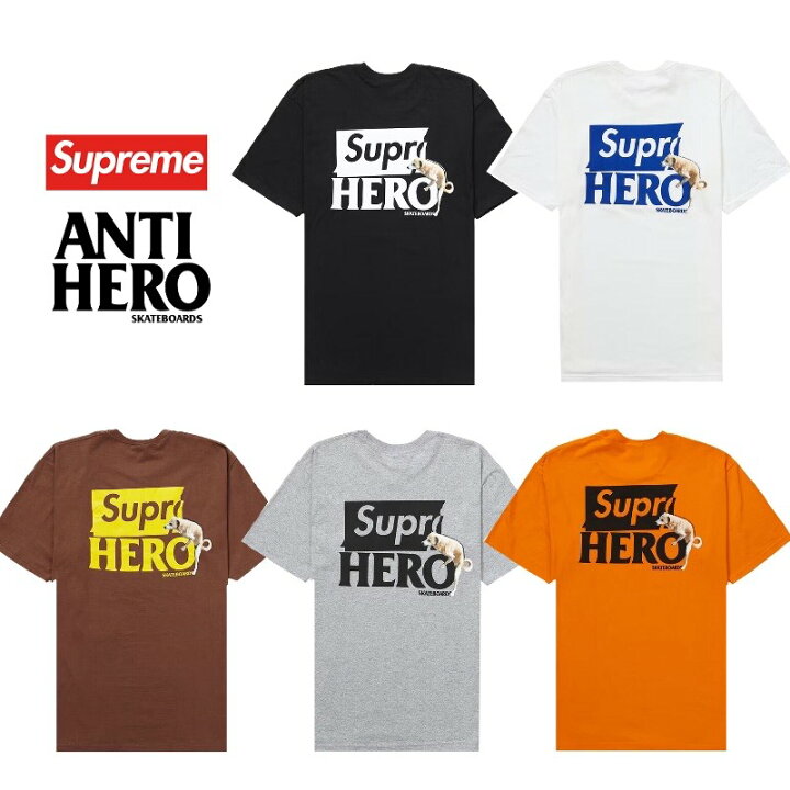 楽天市場】22SS Supreme / ANTIHERO Dog Tee シュプリーム アンチ 