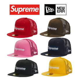 22SS Supreme Box Logo Mesh Back New Era シュプリーム ボックス ロゴ メッシュ バック ニューエラ【中古】新古品