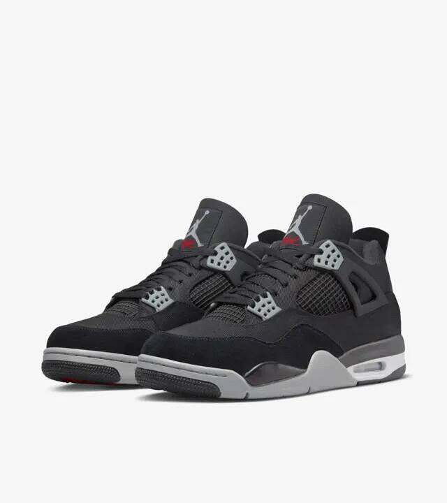 楽天市場】Nike Air Jordan 4 SE Black and Light Steel ナイキ エア 