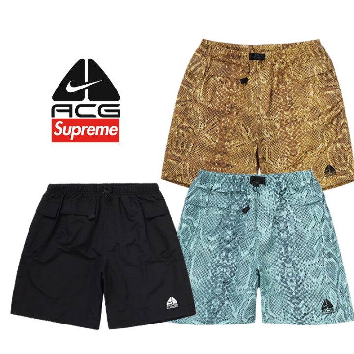 楽天市場】22FW Supreme Nike ACG Nylon Trail Short シュプリーム 