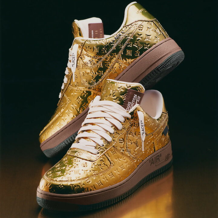 楽天市場】Louis Vuitton × Nike Air Force 1 Low by Virgil Abloh 