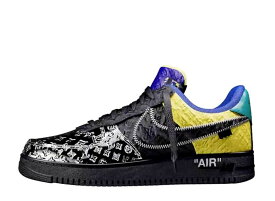 Louis Vuitton × Nike Air Force 1 Low by Virgil Abloh Silver & Multi Color Patch Work ルイ・ヴィトン × エアフォース1 ロー バイ ヴァージル・アブロー シルバー & マルチカラー パッチワーク【中古】新古品