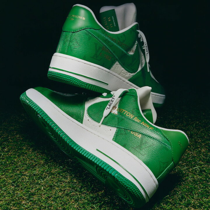 楽天市場】Louis Vuitton × Nike Air Force 1 Low by Virgil Abloh 