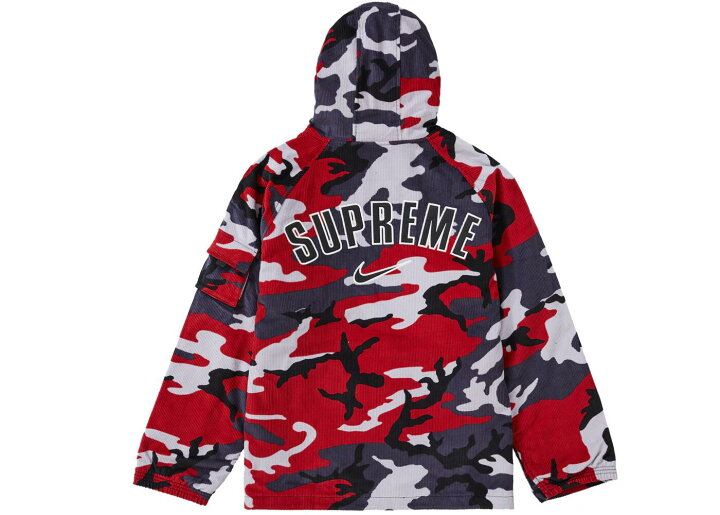 楽天市場】Supreme / Nike Arc Corduroy Hooded Jacket Red Camo 
